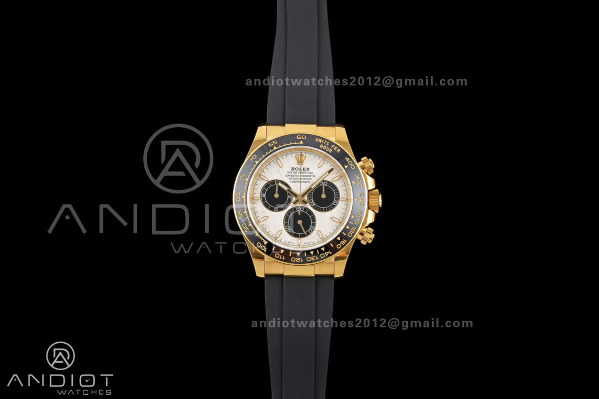 Daytona 126518 Clean Plus 1:1 Best Edition Meteorite Dial on Oysterflex Strap DD4131